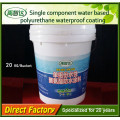 Revestimento de borracha líquido Waterproofing do poliuretano da água componente única